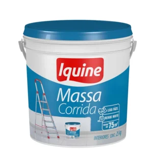 Massa Corrida 25kg Branco Iquine